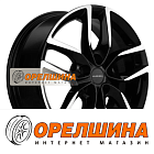 6,5x17  5x108  ET43  65,1  Khomen Wheels  KHW1708 (Dongfeng AX7/Evolute i-PRO)  Black-FP