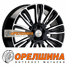 8,5x20  5x108  ET45  63,4  Khomen Wheels  KHW2004 (Velar)  Black-FP