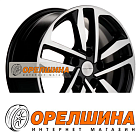 6,5x16  5x108  ET45  60,1  Khomen Wheels  KHW1612 (Chery Tiggo 3/Tiggo 3 Pro)  Black-FP