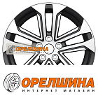 7x18  5x114,3  ET48,5  67,1  Khomen Wheels  KHW1803 (Sportage)  Black-FP