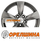 6x15  5x100  ET40  57,1  Khomen Wheels  KHW1504 (Polo)  G-Silver