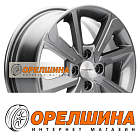 6x15  4x98  ET36  58,6  Khomen Wheels  KHW1501 (Lada Granta)  Gray