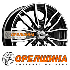 5,5x14  4x100  ET43  60,1  iFree  Флайт (КС676М)  Блэк Джек