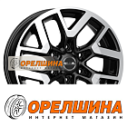 6,5x16  6x120  ET50  74,5  MAK  Gravel  Black mirror