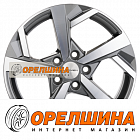 7x17  5x112  ET43  57,1  Khomen Wheels  KHW1712 (Karoq/Octavia/Passat/Tiguan)  Gray-FP