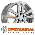 7x18  5x108  ET46  63,4  Khomen Wheels  KHW1803 (Tugella)  F-Silver