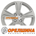 6x15  4x100  ET46  54,1  Khomen Wheels  KHW1502 (Rio/Solaris)  F-Silver