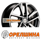 6,5x16  5x100  ET39  57,1  Khomen Wheels  KHW1612 (Polo)  Gray-FP