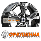 7,5x18  5x114,3  ET45  67,1  K&K  Кайан (КС1012)  Алмаз черный