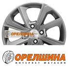 6x15  4x100  ET40  60,1  Khomen Wheels  KHW1501 (Logan/Sandero/Xray)  G-Silver