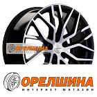 8,5x20  5x108  ET36  65,1  Khomen Wheels  KHW2005 (Exeed VX)  Black-FP