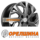 6x15  4x100  ET40  60,1  Khomen Wheels  KHW1508 (XRay)  Gray-FP