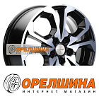 6,5x17  5x108  ET43  65,1  Khomen Wheels  KHW1711 (DFM AX 7)  Black-FP