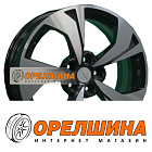 7x17  5x108  ET40  54,1  Khomen Wheels  KHW1724 (Jac/Москвич 3)  Black-FP