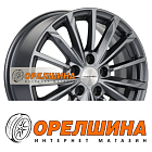 6,5x16  5x114,3  ET45  60,1  Khomen Wheels  KHW1611 (Toyota/Suzuki)  Gray