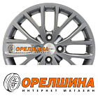 6x15  4x100  ET40  60,1  Khomen Wheels  KHW1506 (Logan)  Gray