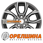 7x17  5x114,3  ET53  67,1  Khomen Wheels  KHW1713 (Ceed)  Gray-FP
