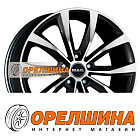 8x19  5x114,3  ET50  76  MAK  Wolf  Black mirror