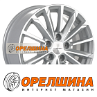 6,5x16  5x114,3  ET45  67,1  Khomen Wheels  KHW1611 (Huyndai/Mazda)  F-Silver-FP
